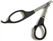 Skin Staple Remover Scissor Black Handle