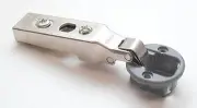 Blum Glass Door Hinges, Replaces # B075M4100 Straight Nickel