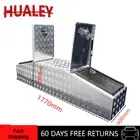Heavy-Duty 1770x600x500mm Aluminium Toolbox Gullwing Ute Truck Trailer Storage