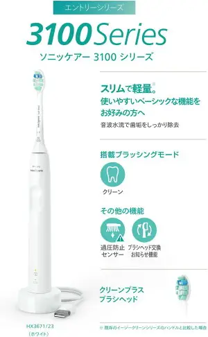 日本 PHILIPS sonicare 音波振動牙刷 HX3671 電動牙刷 智能 震動牙刷 聲波震動 【小福部屋】