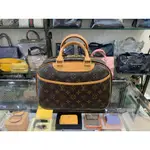 【全新商品】"LOUIS VUITTON LV經典款 M42228 字紋小珍 手提包