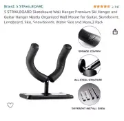 Skateboard Wall Mount With FREE Black And White Checkered Landyard!!