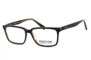 New Kenneth Cole Reaction KC0882 092 Square-Rectangle Blue Eyeglasses Authentic