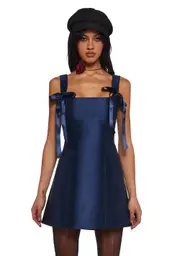 [Current Mood] Pixie Stardust Mini Dress - Dark Blue