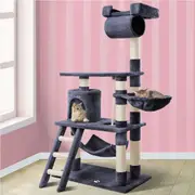 BEASTIE Cat Tree Scratching Post Scratcher Tower Condo House Furniture Wood 141