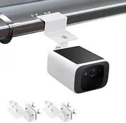2Pack Gutter Mount Compatible with eufy Security SoloCam S220/C210, eufyCam 2C/2C Pro, 3/S330, 2/2 Pro, 3C/S300, 360°Adjustable Weatherproof Mounting Bracket for Eufy Security Camera