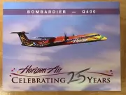 HORIZON AIR ALASKA AIRLINES BOMBARDIER DASH-8 Q400 COLLECTOR BASEBALL CARD NEW
