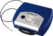SentrySafe Small Digital Lock Box, Blue, 0.08 cu ft, Travel/Dorm Use, P008EBLU