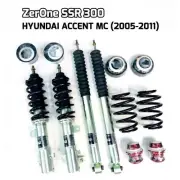 ZERONE SSR300 ADJUSTABLE COILOVER SUSPENSION FOR HYUNDAI ACCENT MC (2005-2011)