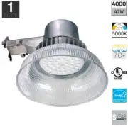 Honeywell Weathered LED Outdoor Security Light, Dusk to Dawn 4000 Lumen