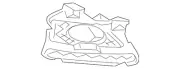 Genuine Ford 2013-2014 Ford Mustang - Bezel DR3Z-17E811-AA