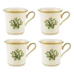 Lenox Holiday Mugs, Set of 4