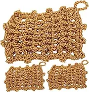 CRILSTYLEO 3pcs Kitchen Dish Towel Set Dish Washing Brush Scrubbing Net Cleaning Cloth Soft Non-Scratch Easy to Clean