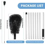 Gutter Cleaning Brush 8.86Ft Long Gutter Cleaning Tools with 8 Splicing>