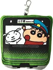 スモール・プラネット(Small Planet) Crayon Shin-chan x JR East Japan Plush Pass Case, Yamanote Line KYJR1365