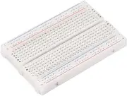 uxcell Breadboards 400 Point Solderless Breadboards for Proto Shield Distribution Connecting Blocks Pack of 6