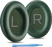 AHG QuietComfort Ear Pads Replacement Cushion Compatible with Bose QuietComfort (2023), QC45 QCSE QC35 QC35 II Noise Cancelling Headphones - Cypress Green Extra Thick | Superior Comfort/Durability