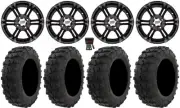 ITP SS212 14" Wheels Black 26" Dual Threat Tires Polaris RZR XP 1000 / PRO XP