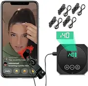 Auto Clicker for iPhone iPad, Phone Screen Device Speed Clicker for Android IOS, Simulated Finger Continuous Clicking, Adjustable Automatic Physical Tapper,Suitable for Games, Live Broadcasts, Reward Tasks（1 Second Fastest 40 Times）