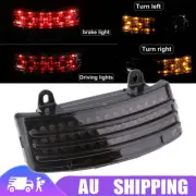Tri-Bar LED Rear Tail Brake Turn Signal Fender Tip Light For Harley Street Glide