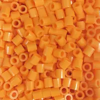 在飛比找momo購物網優惠-《Perler 拼拼豆豆》1000顆單色補充包-04橘色
