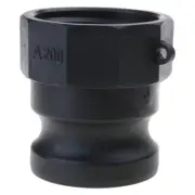 Garden Hose Connector 2" Coarse Thread X 2" Lock IBC-Tank Adapter