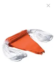 Orange Safety Heavy Duty Bunting Flagging