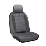 Sperling R.M.Williams Suede Seat Covers - Grey, Front - CD099.207 TMRMWS2GRY