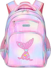 [Cusangel] Kids Backpack for Girls Preschool Elementary Kindergarten School Bag 15.6″ Multifunctional Cute Large Capacity