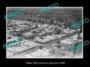 OLD 8x6 HISTORIC PHOTO OF DUBBO NSW AERIAL VIEW OF THE TOWN c1940 1