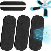 3 Pcs Ceiling Fan Filters for Blades, Activated Coconut Shell Carbon Filter, ...