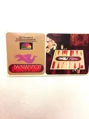 NEW Backgammon Board Game Vintage 1975 SELCHOW & RIGHTER Wood Pieces "RARE"