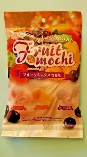 6 PACK FRUIT MOCHI STRAWBERRY, MANGO & GRAPE FLAVORS, 4.41 oz/ 126 g EACH