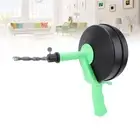 (10m Spring)Handheld Drain Cleaner Drain Unblocking Plumbing Hair Clog AU
