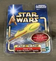 Star Wars Attack of the Clones Force Link Anakin Skywalker's Speeder NEW NIP