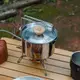 戶外燒水壺咖啡壺多功能304不銹鋼便攜可折疊煮茶壺垂釣野營鍋具