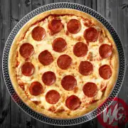 ONE DJ Turntable Slipmat 12 inch - PEPPERONI PIZZA SLIPMAT