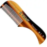 Kent A 81T 2.8" Pocket Comb Fine Tooth Beard & Mustache Comb, Ideal for Travel