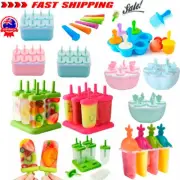 Frozen Ice Cream Cake DIY Mold Juice Popsicle Maker Lolly Pop Mould RO