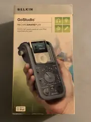 Belkin GoStudio Go Studio Portable Recorder Ipod Brand New Factory Sealed! RARE