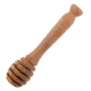 Wooden Honey Dipper Sticks Mini Honey Spoon Honey Mixing Jam Stirrer Honeycomb