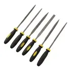 Compact Woodworking Rasp Files 6Pcs 140mm Mini Metal Filing Rasp Needle Files