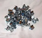 M6 Cage Nuts & Screws for Server Cabinets and Racks - 25 Pk