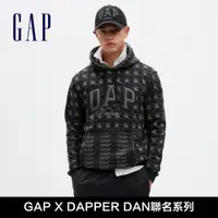 在飛比找蝦皮商城優惠-Gap 男女同款 Gap x DAP聯名 Logo刷毛帽T-