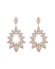 Eye Candy LA The Luxe Collection CZ Leon Statement Earrings