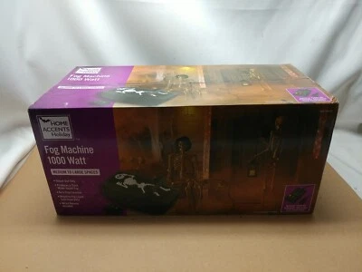 Home Accents Holiday (21SV21868) 1000 Watt "Coffin" Fog Machine w/Wired Remote