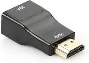 HDMI to VGA Adapter Converter, 1080P Male to Female Cord for Computer, Desktop, Laptop, PC, Monitor, Projector, HDTV, Xbox and More (Black)