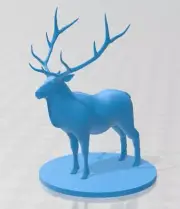 Elk Mini - DND - Pathfinder - Dungeons & Dragons - RPG - Tabletop - mz4250- Mini