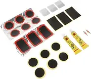 Kisangel 1 Set Bicycle Tire Repair Tool Auto Tires Bike Multifunction Tools Tubes Kit Bike Tire Repair Adjustable Pedal Tire Patches Bicycle Repair Bicycle Tool Bicycle Tire Patch Rubber