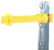 15 Pack T-Post Insulator Extender, Yellow, 15-Ct. SNUG-X5TP-15